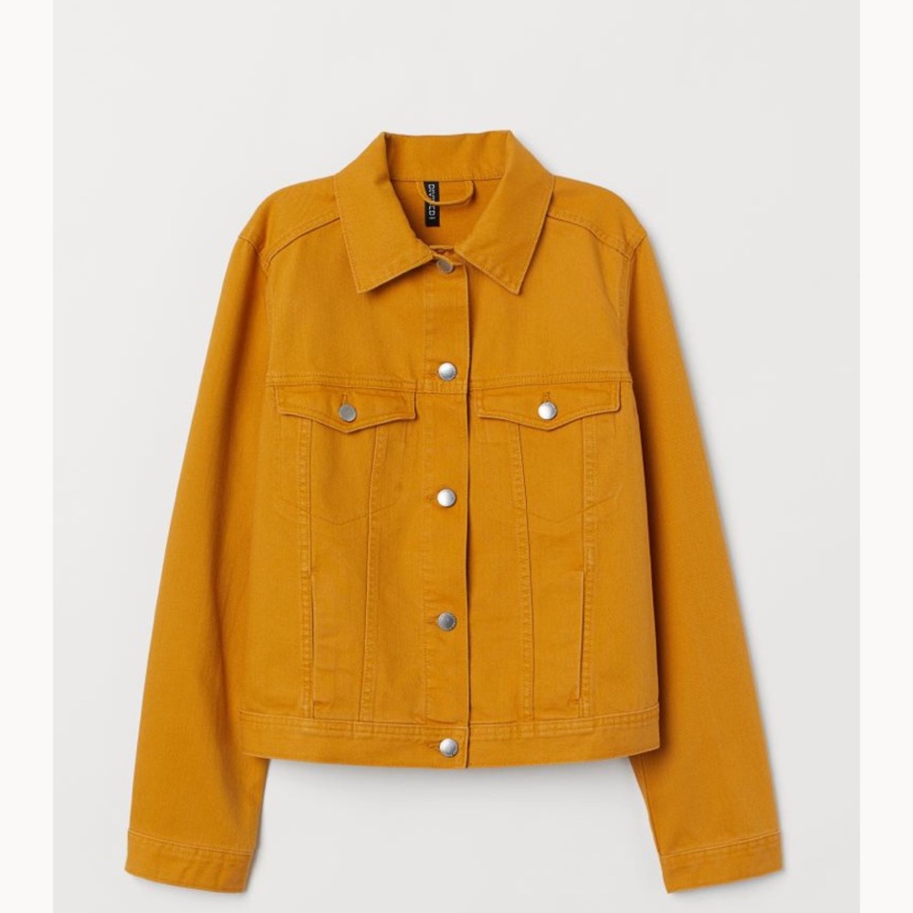H&M Mustard Denim Jacket